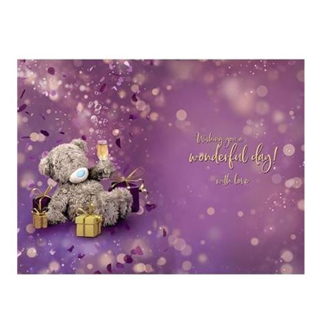 3D Holographic 60th Birthday Me to You Bear Card Extra Image 1